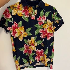 Men’s Ralph Lauren floral polo shirt
